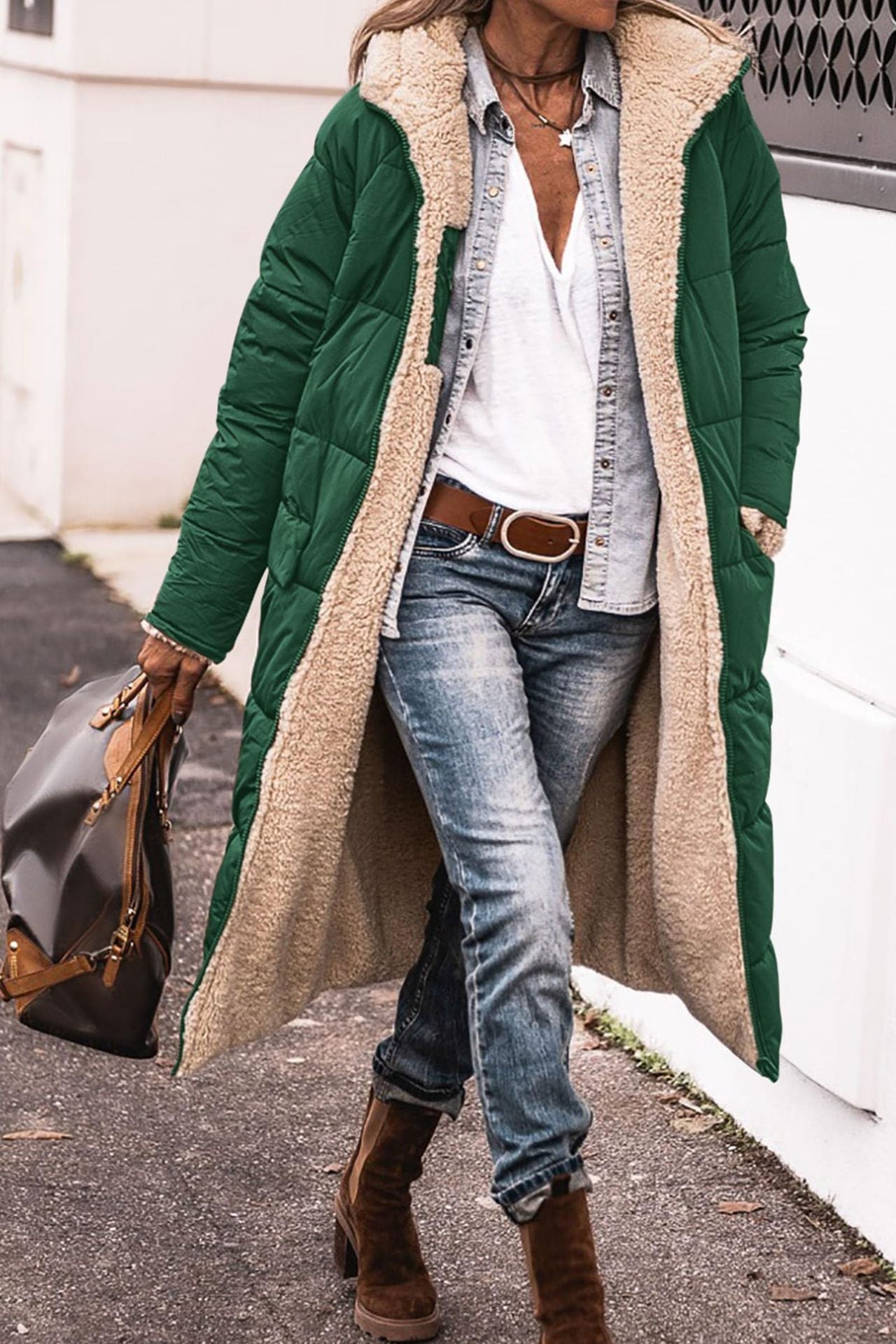Hooded Long Coat
