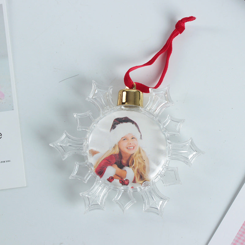 Shaped Bauble for Photo