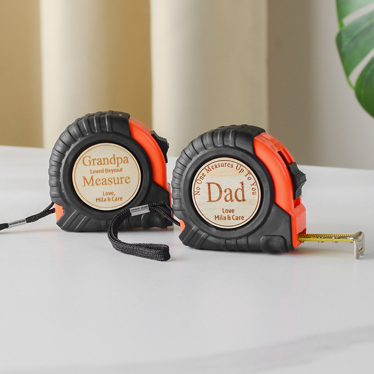 Men's Custom Name Personalised Father's Day Tape Measure