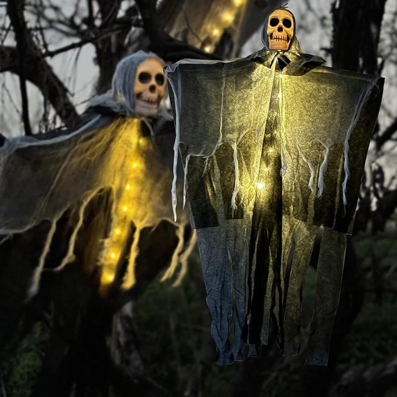 Hanging Ghost Skull Skeleton