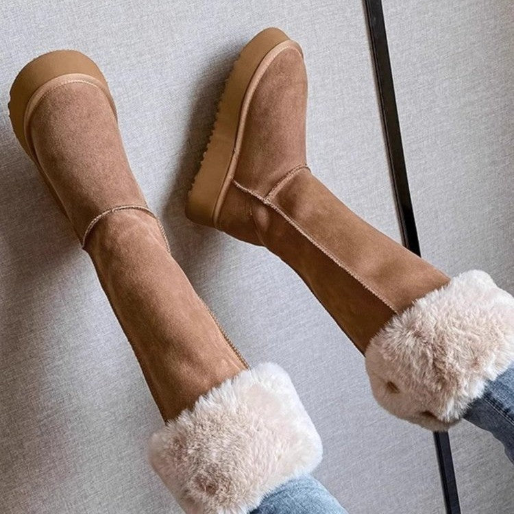 Women's Long Snow Winter boots