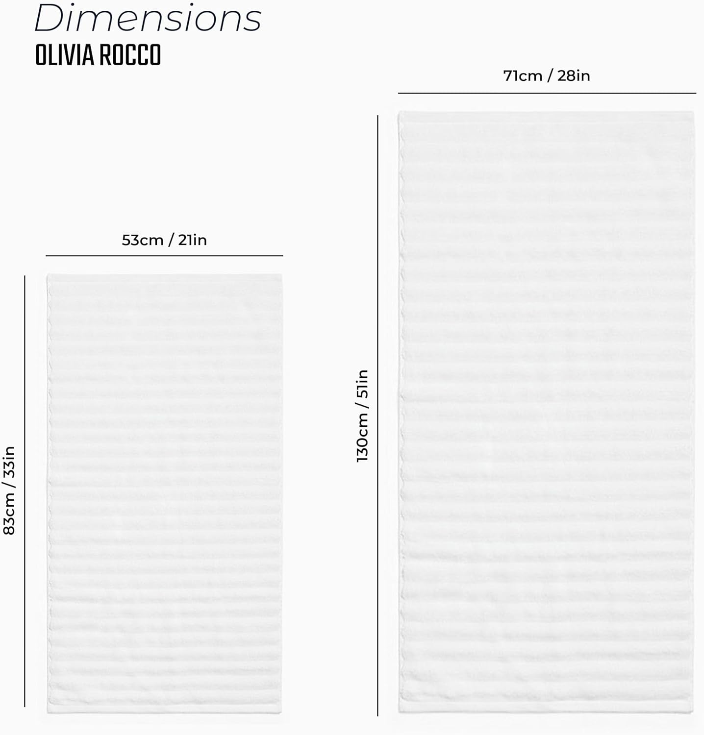 Hydro Cotton Ribbed Towels Jumbo Bath Sheets 2 Pack Charcoal Highly