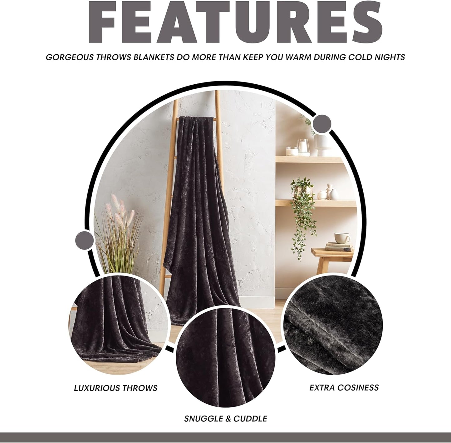 Flannel Ultra Soft Fleece Throw